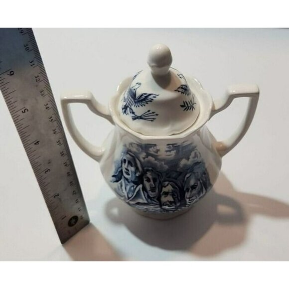America Hurrah English Ironstone J&G Meakin Sugar Bowl And Creamer Pitcher - Picture 13 of 15